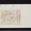 Chester Hill, Hundleshope, NT23NW 17, Ordnance Survey index card, Recto