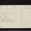 Glenrath Hope, NT23SW 21, Ordnance Survey index card, page number 3, Recto