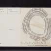 Northshield Rings, NT24NE 1, Ordnance Survey index card, Recto