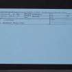 Lamancha, NT25SW 4, Ordnance Survey index card, Recto