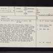 Roslin, NT26SE 1, Ordnance Survey index card, page number 1, Recto