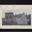 Hawthornden Castle, NT26SE 13, Ordnance Survey index card, page number 2, Verso