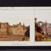 Hawthornden Castle, NT26SE 13, Ordnance Survey index card, Verso