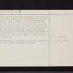 Edinburgh, 41 Cowgate, Magdalen Chapel, NT27SE 23, Ordnance Survey index card, page number 2, Verso