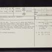 Edinburgh, Bellevue Crescent, NT27SE 55, Ordnance Survey index card, page number 1, Recto