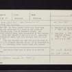 Edinburgh, Saxe-Coburg Place, NT27SW 21, Ordnance Survey index card, Recto