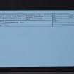 Edinburgh, Corstorphine Hill, NT27SW 23, Ordnance Survey index card, Recto