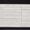 Bogleys, NT29NE 1, Ordnance Survey index card, page number 1, Recto