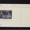 Temple Church, NT35NW 1, Ordnance Survey index card, Recto