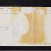 Easter Cowden, NT36NE 16, Ordnance Survey index card, page number 2, Verso
