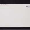 Ford, NT36SE 21, Ordnance Survey index card, page number 2, Recto