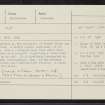 Musselburgh, Linkfield Road, Loretto School, NT37SW 4.1, Ordnance Survey index card, Recto