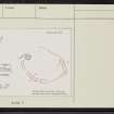 Pyat Knowe, NT40NE 21, Ordnance Survey index card, Recto