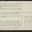 Gray Coat, NT40SE 1, Ordnance Survey index card, page number 2, Verso
