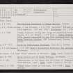 Torwoodlee, NT43NE 2, Ordnance Survey index card, page number 1, Recto