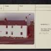 Clovenfords, Old Post Office, NT43NW 4, Ordnance Survey index card, Recto