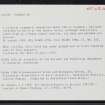 Soutra Aisle, NT45NE 10, Ordnance Survey index card, Recto