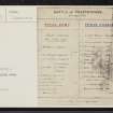 Prestonpans, Battle Of Prestonpans Monument, NT47SW 10, Ordnance Survey index card, page number 1, Recto