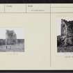 Gullane, Saltcoats Road, Saltcoats Castle, Dovecot, NT48SE 30, Ordnance Survey index card, Recto