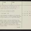 Blakebillend, NT50NW 1, Ordnance Survey index card, page number 5, Recto