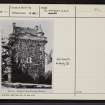 Fatlips Castle, NT52SE 10, Ordnance Survey index card, Recto