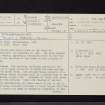 Cowdenknowes House, NT53NE 4, Ordnance Survey index card, page number 1, Recto