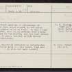 Allan Water, NT53NW 28, Ordnance Survey index card, Recto