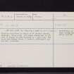 Dryburgh, NT53SE 4, Ordnance Survey index card, Recto