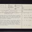 Eildontree Plantation, NT53SE 24, Ordnance Survey index card, page number 1, Recto