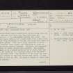 Lessudden House, NT53SE 47, Ordnance Survey index card, page number 1, Recto