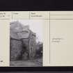 Darnick, Tower Road, Darnick Tower, NT53SW 14, Ordnance Survey index card, page number 4, Recto