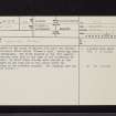 Melrose, General, NT53SW 50, Ordnance Survey index card, page number 1, Recto