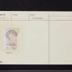 Blackchester, NT55SW 1, Ordnance Survey index card, Recto