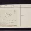 Addinston, NT55SW 11, Ordnance Survey index card, Recto