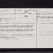 Lammer Law, NT56SW 11, Ordnance Survey index card, page number 1, Recto