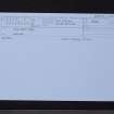 Bass Rock Farm, Dovecot, NT58SE 2, Ordnance Survey index card, Recto