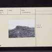 Northbank Tower, NT60NE 9, Ordnance Survey index card, Recto