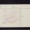 Watties Spindles, NT60NE 10, Ordnance Survey index card, Recto