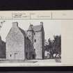 Jedburgh, Queen Street, Queen Mary's House, NT62SE 29, Ordnance Survey index card, Recto