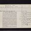 Cappuck, NT62SE 39, Ordnance Survey index card, page number 1, Recto