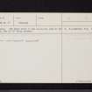 Cappuck, NT62SE 39, Ordnance Survey index card, page number 5, Recto