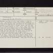 Jedburgh, General, NT62SE 47, Ordnance Survey index card, page number 1, Recto