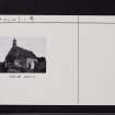 Westruther, Old Parish Church And Churchyard, NT65SW 3, Ordnance Survey index card, Recto