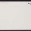 Easter Broomhouse, NT67NE 74, Ordnance Survey index card, page number 2, Recto