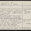 Eckford, NT72NW 10, Ordnance Survey index card, page number 1, Recto