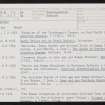 Eckford, NT72NW 10, Ordnance Survey index card, Recto