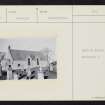 Eckford Parish Church, NT72NW 21, Ordnance Survey index card, Recto