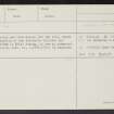 Graden, NT73SE 4, Ordnance Survey index card, Recto