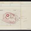 Edin's Hall, NT76SE 6, Ordnance Survey index card, page number 4, Recto