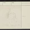 Shannabank Hill, NT76SE 7, Ordnance Survey index card, Recto